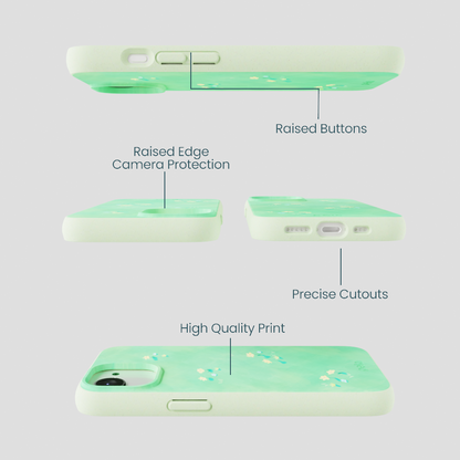 Sage Green Green Fields iPhone 16e/17e Case