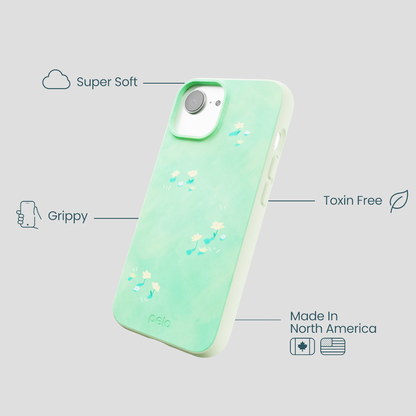 Sage Green Green Fields iPhone 16e/17e Case