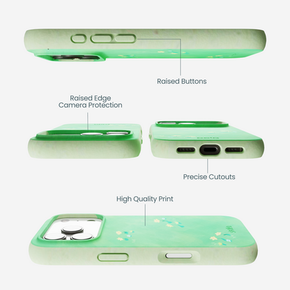 Sage Green Green Fields iPhone 17 Pro Case