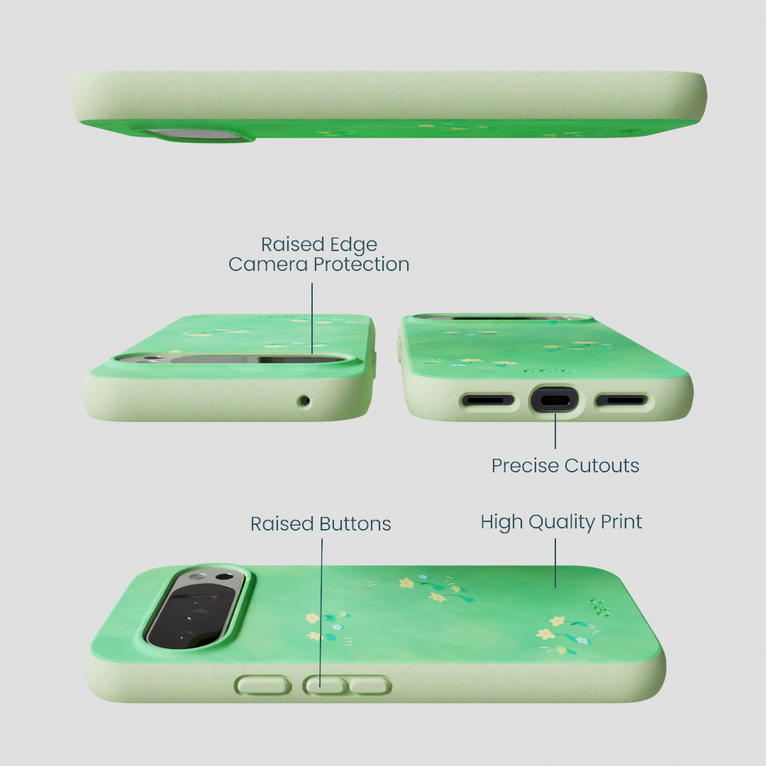 Sage Green Green Fields Google Pixel 10 Pro XL Case