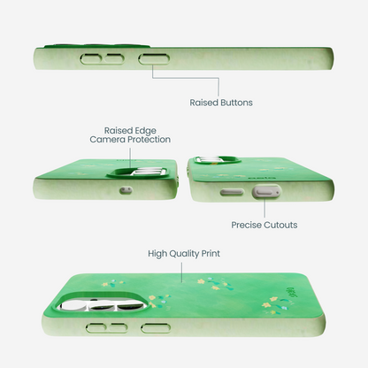 Sage Green Green Fields Samsung Galaxy S26 Case