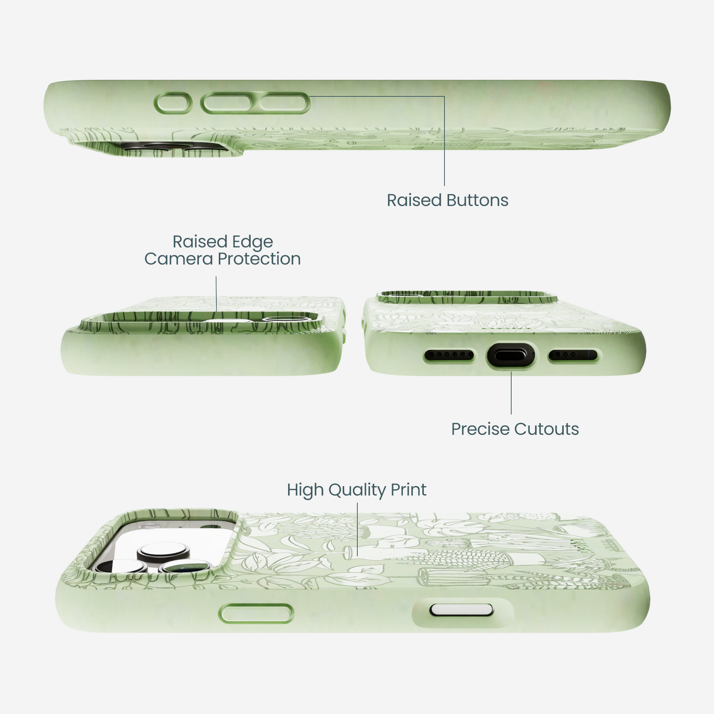 Sage Green Green Oasis iPhone 17 Pro Max Case