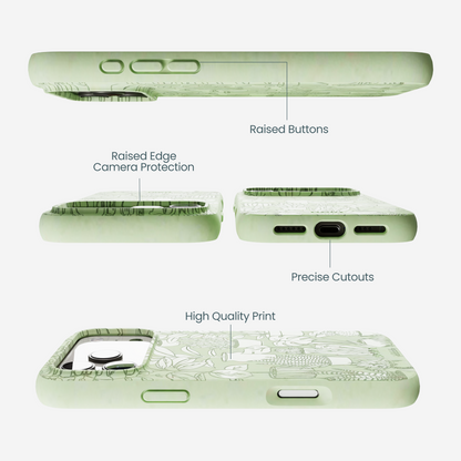 Sage Green Green Oasis iPhone 17 Pro Max Case