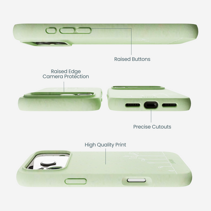 Sage Green Grow and Flourish iPhone 17 Pro Max Case