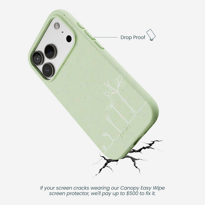 Sage Green Grow and Flourish iPhone 17 Pro Case