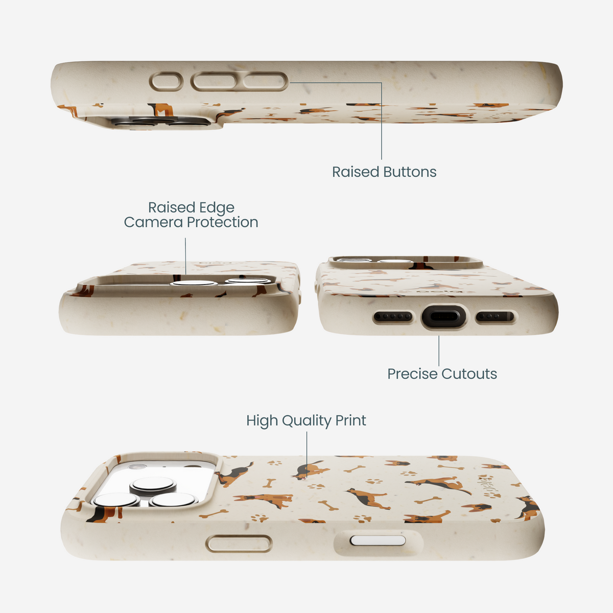 London Fog GSD iPhone 17 Pro Case