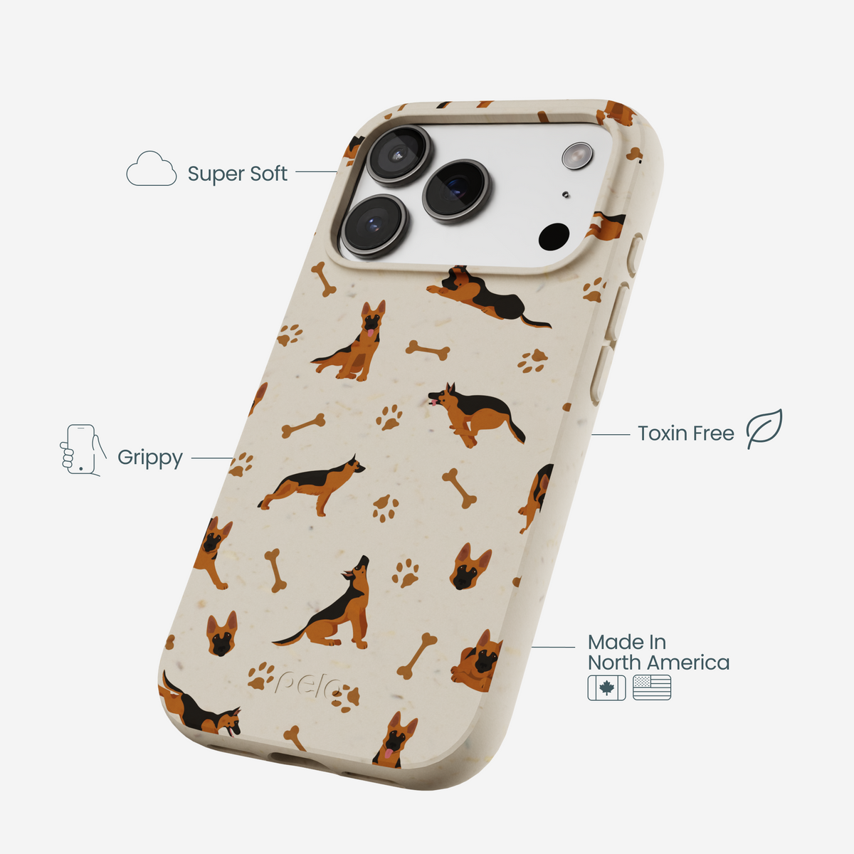 London Fog GSD iPhone 17 Pro Case