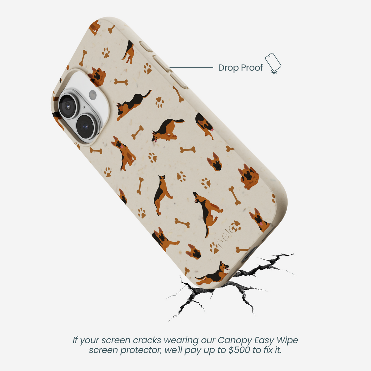 London Fog GSD iPhone 17 Case