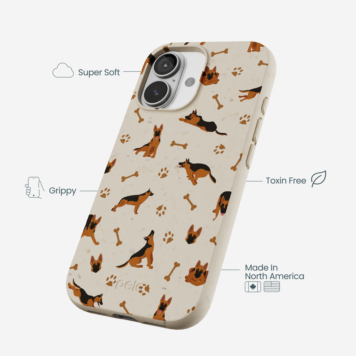 London Fog GSD iPhone 17 Case
