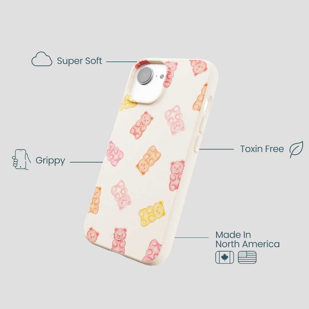 Seashell Gummy Bears iPhone 16e/17e Case