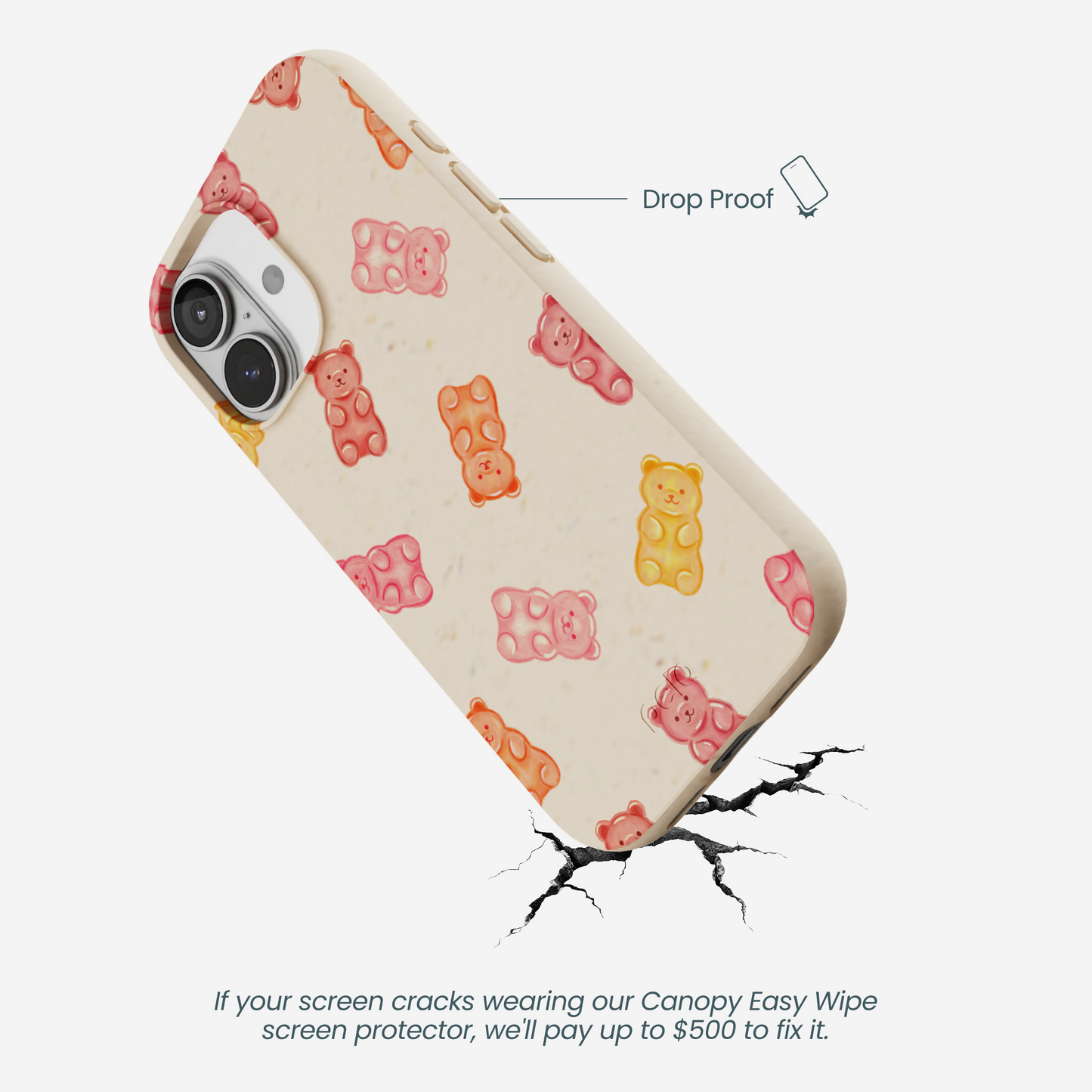 Seashell Gummy Bears iPhone 17 Case