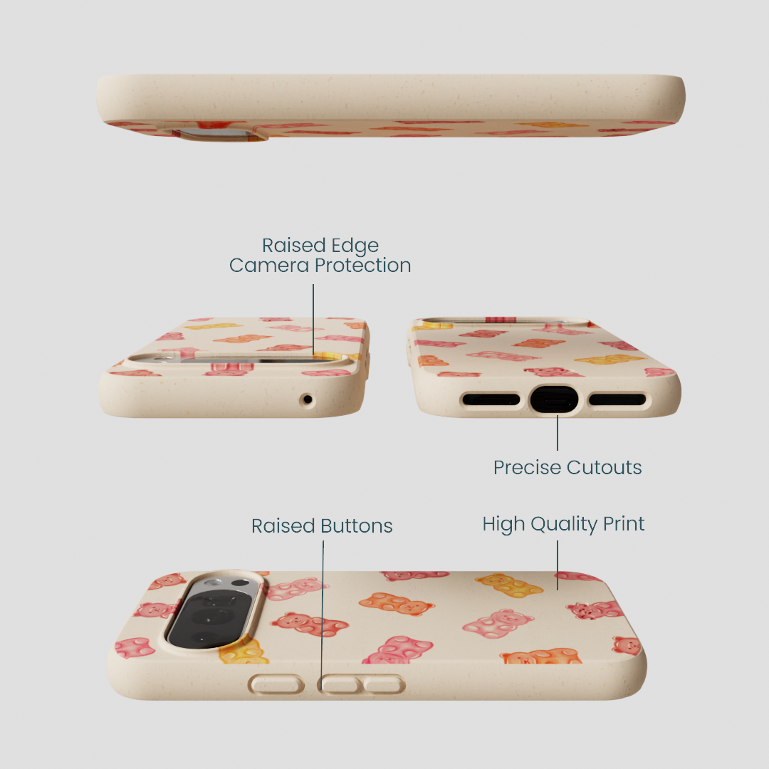 Seashell Gummy Bears Google Pixel 10/10 Pro Case