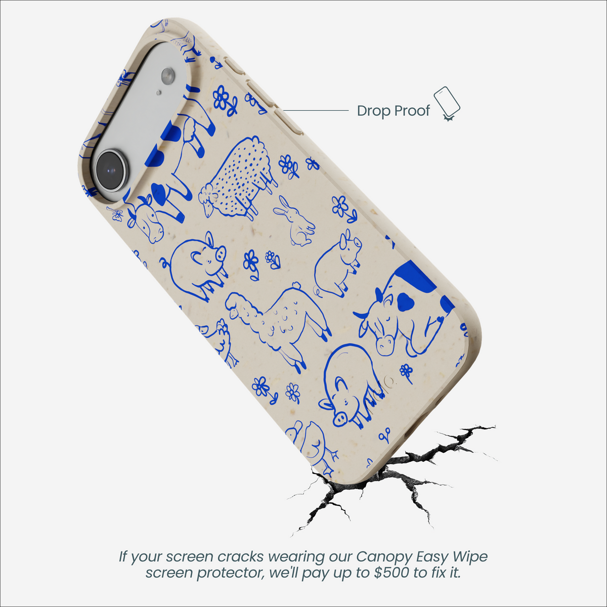 London Fog Happy Farmyard iPhone Air Case