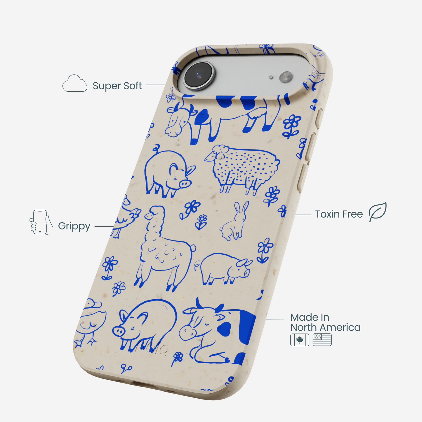 London Fog Happy Farmyard iPhone Air Case