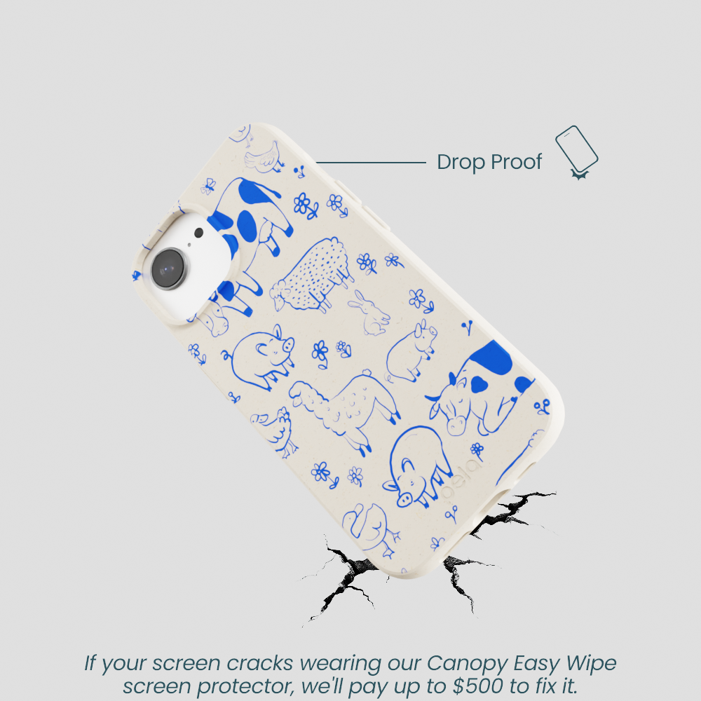 London Fog Happy Farmyard iPhone 16e/17e Case
