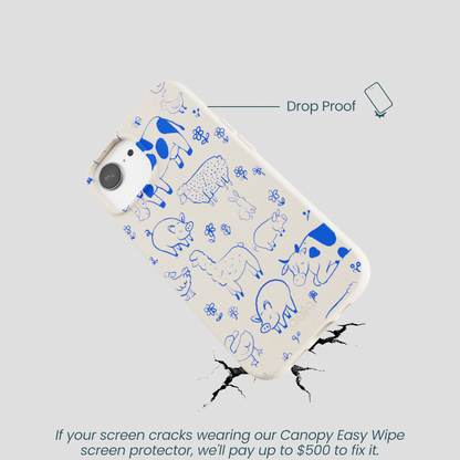 London Fog Happy Farmyard iPhone 16e/17e Case