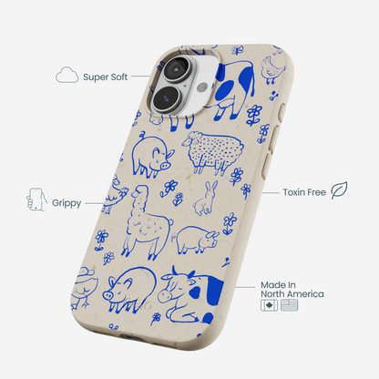 London Fog Happy Farmyard iPhone 17 Case