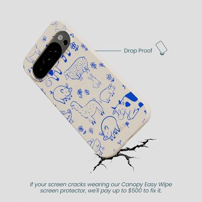 London Fog Happy Farmyard Google Pixel 10/10 Pro Case