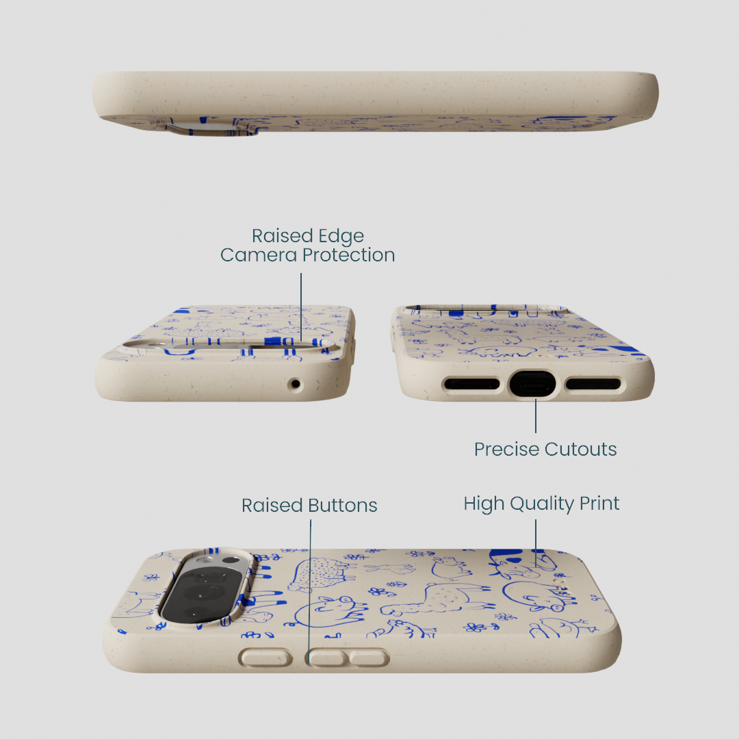 London Fog Happy Farmyard Google Pixel 10/10 Pro Case