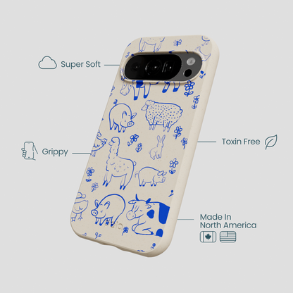 London Fog Happy Farmyard Google Pixel 10/10 Pro Case