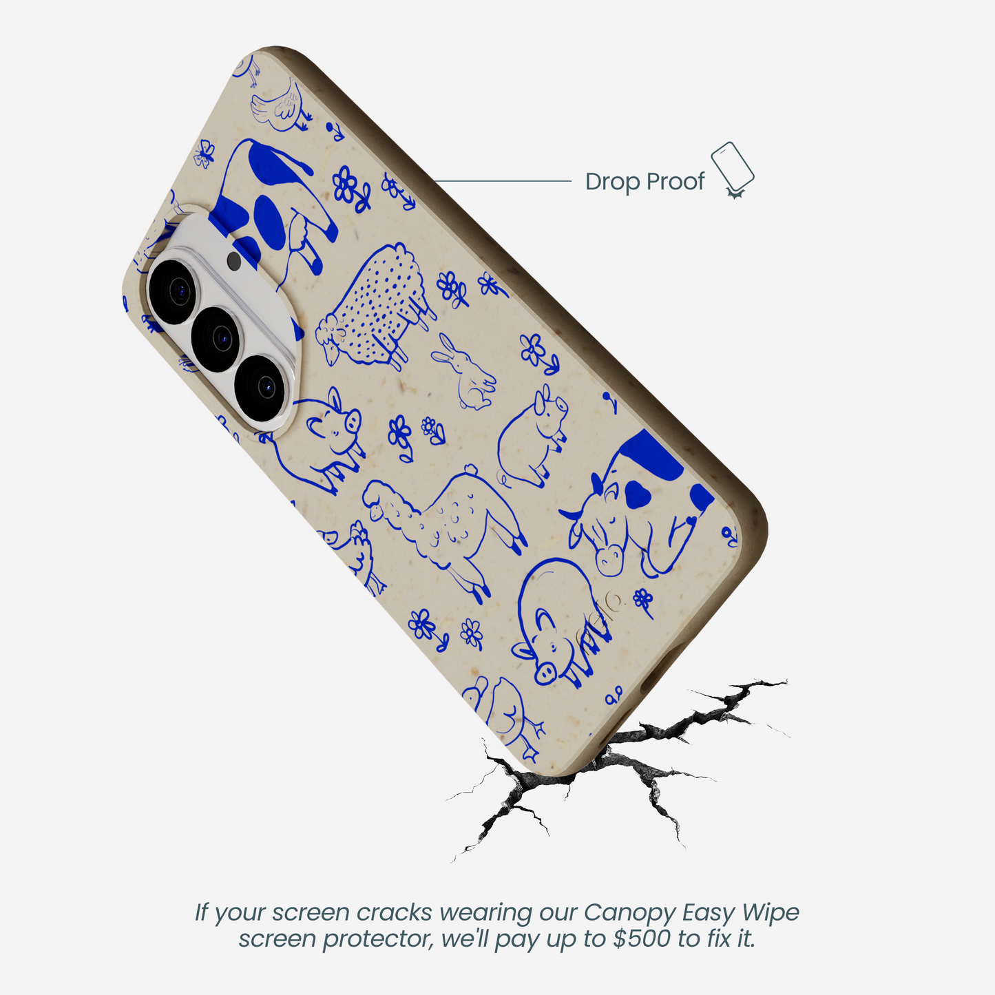 London Fog Happy Farmyard Samsung Galaxy S26 Case