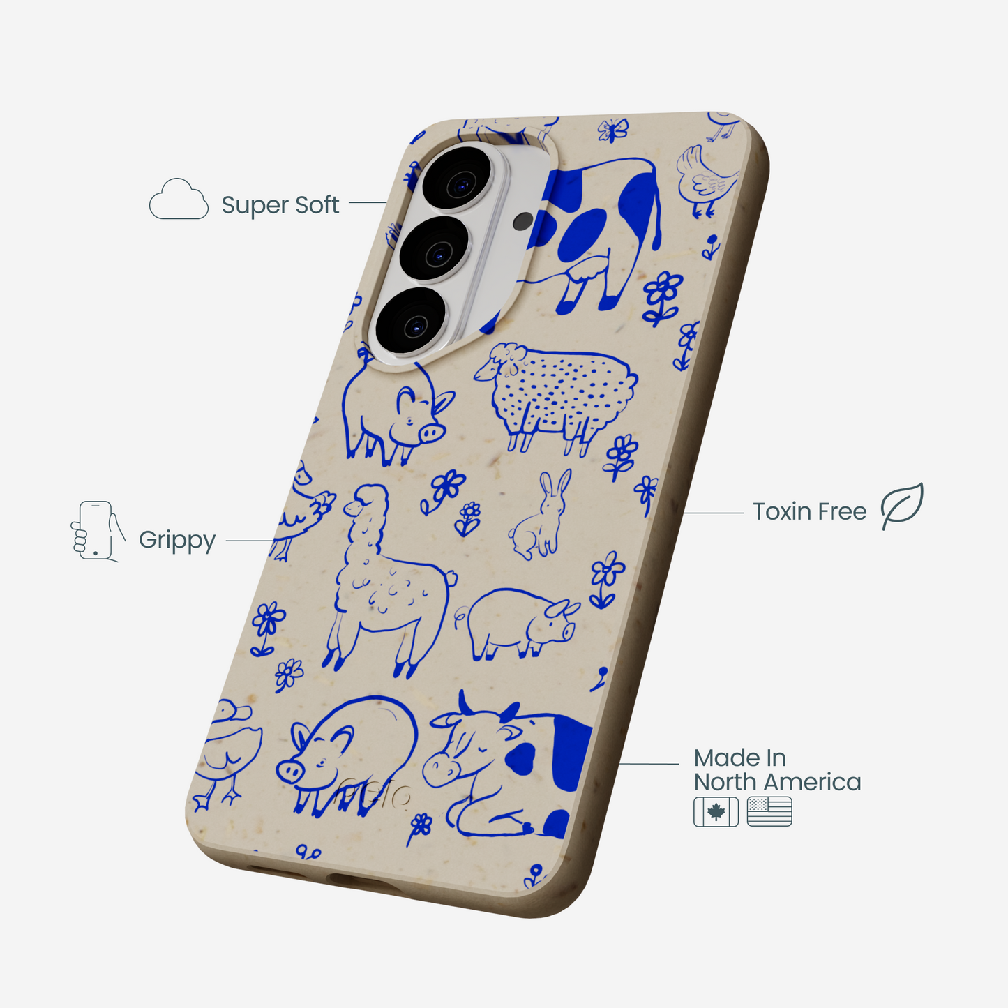 London Fog Happy Farmyard Samsung Galaxy S26 Case