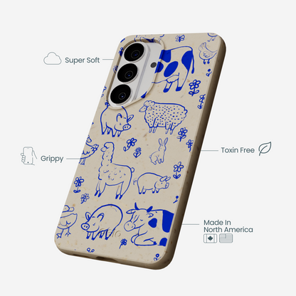 London Fog Happy Farmyard Samsung Galaxy S26 Case