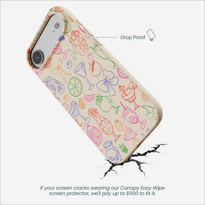 Seashell Happy Hour iPhone Air Case