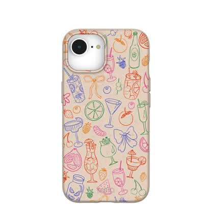 Seashell Happy Hour iPhone 16e/17e Case