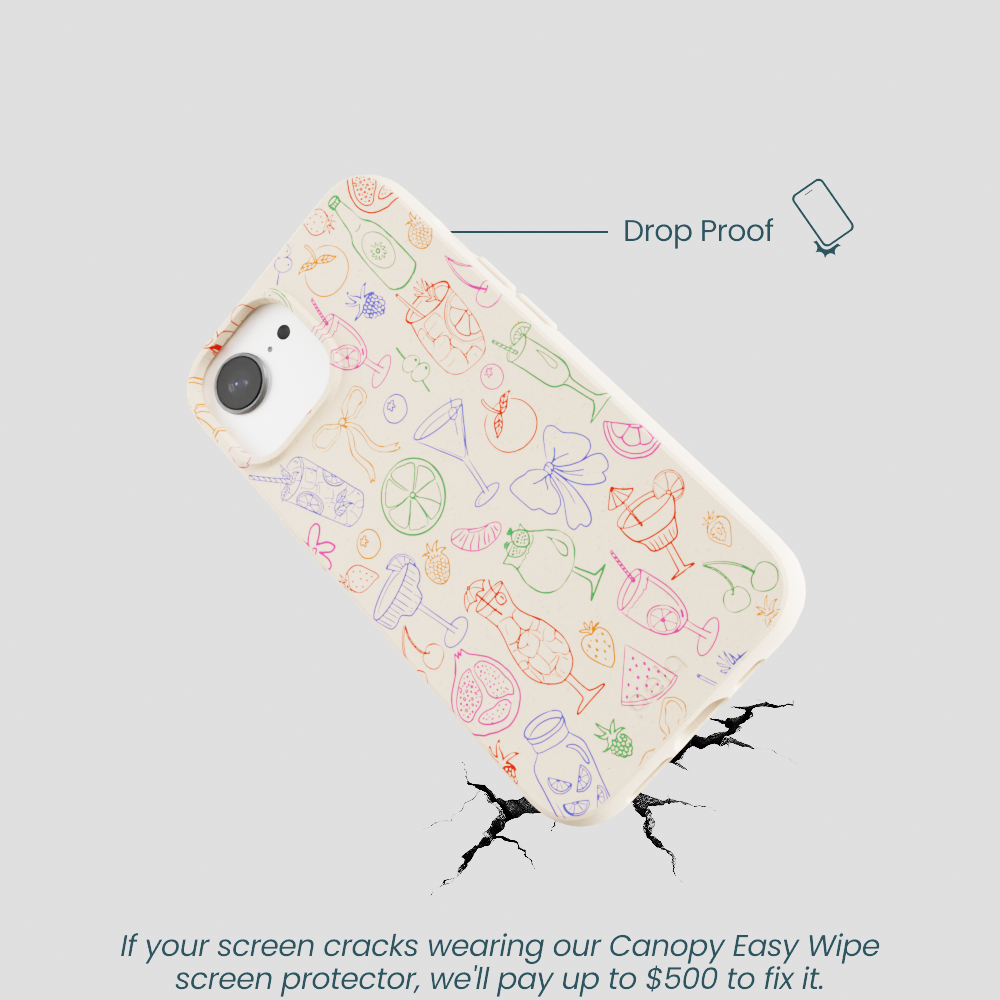 Seashell Happy Hour iPhone 16e/17e Case