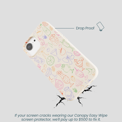 Seashell Happy Hour iPhone 16e/17e Case