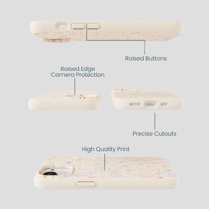 Seashell Happy Hour iPhone 16e/17e Case