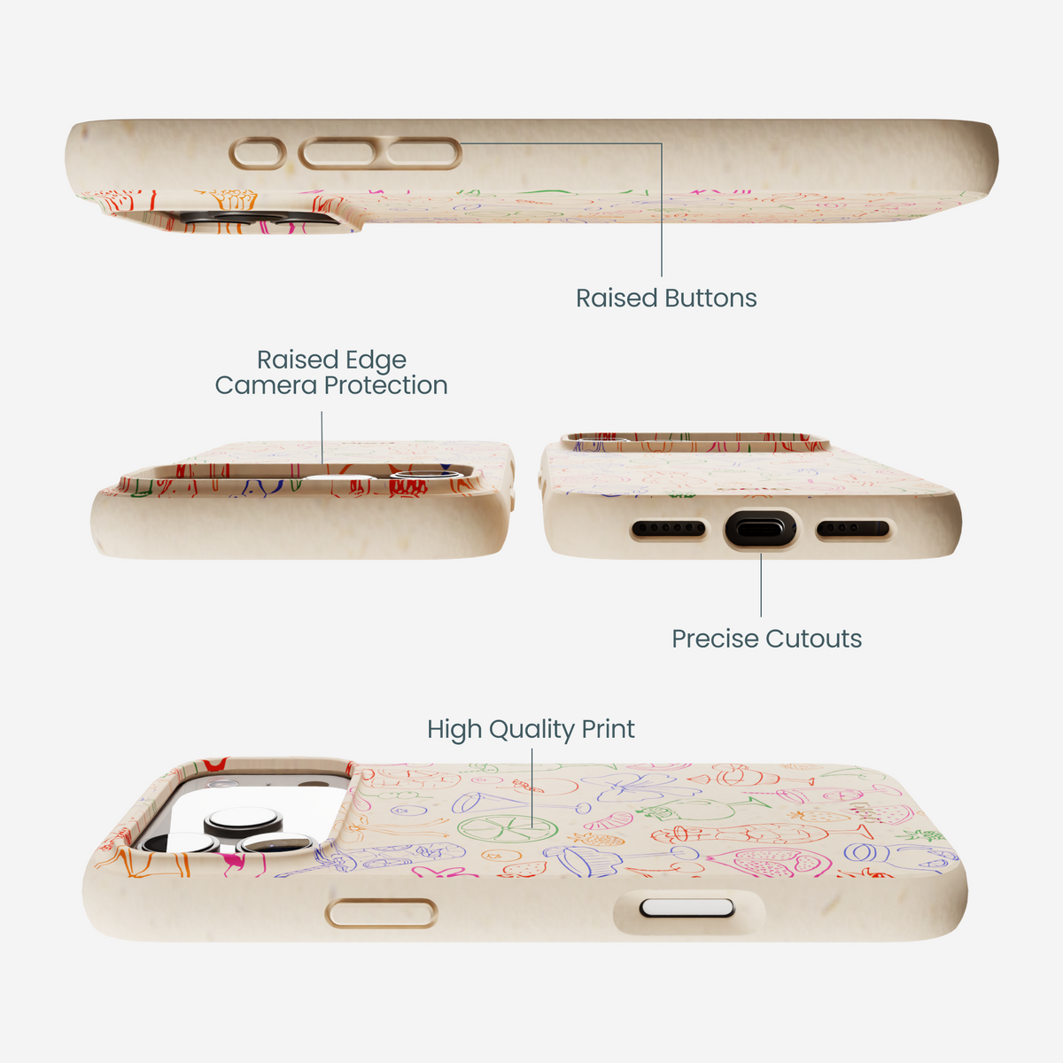 Seashell Happy Hour iPhone 17 Pro Max Case