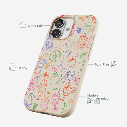 Seashell Happy Hour iPhone 17 Case
