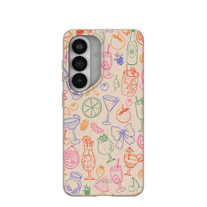 Seashell Happy Hour Samsung Galaxy S26 Case