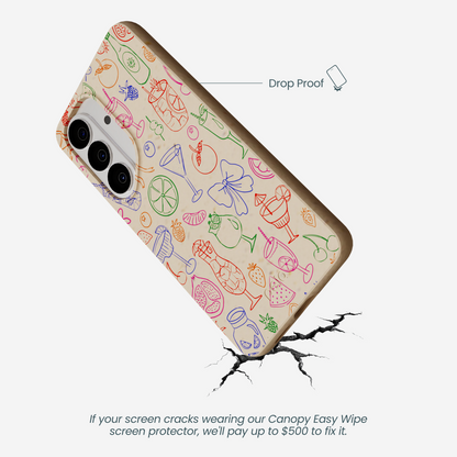 Seashell Happy Hour Samsung Galaxy S26 Case