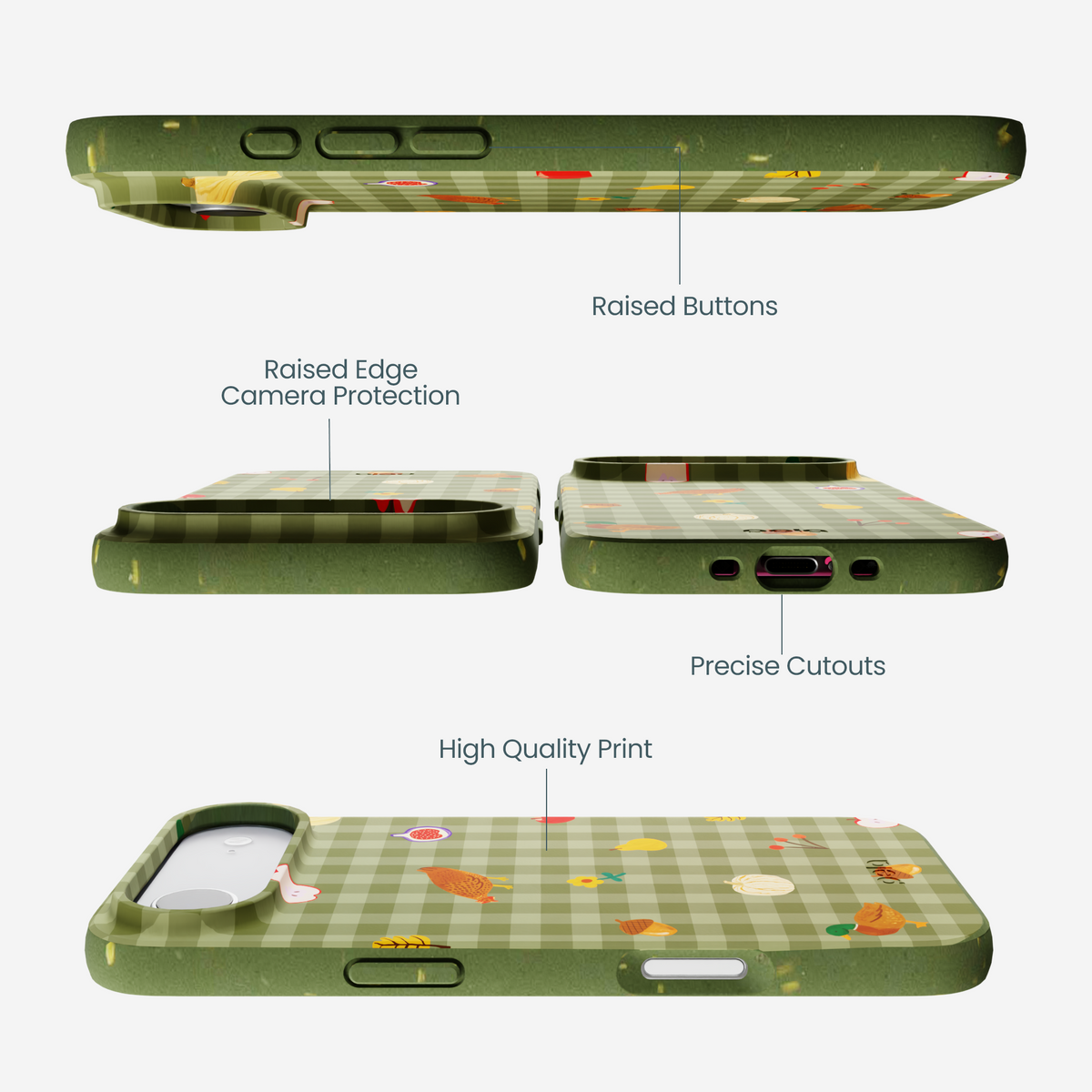Forest Floor Harvest Folk iPhone Air Case