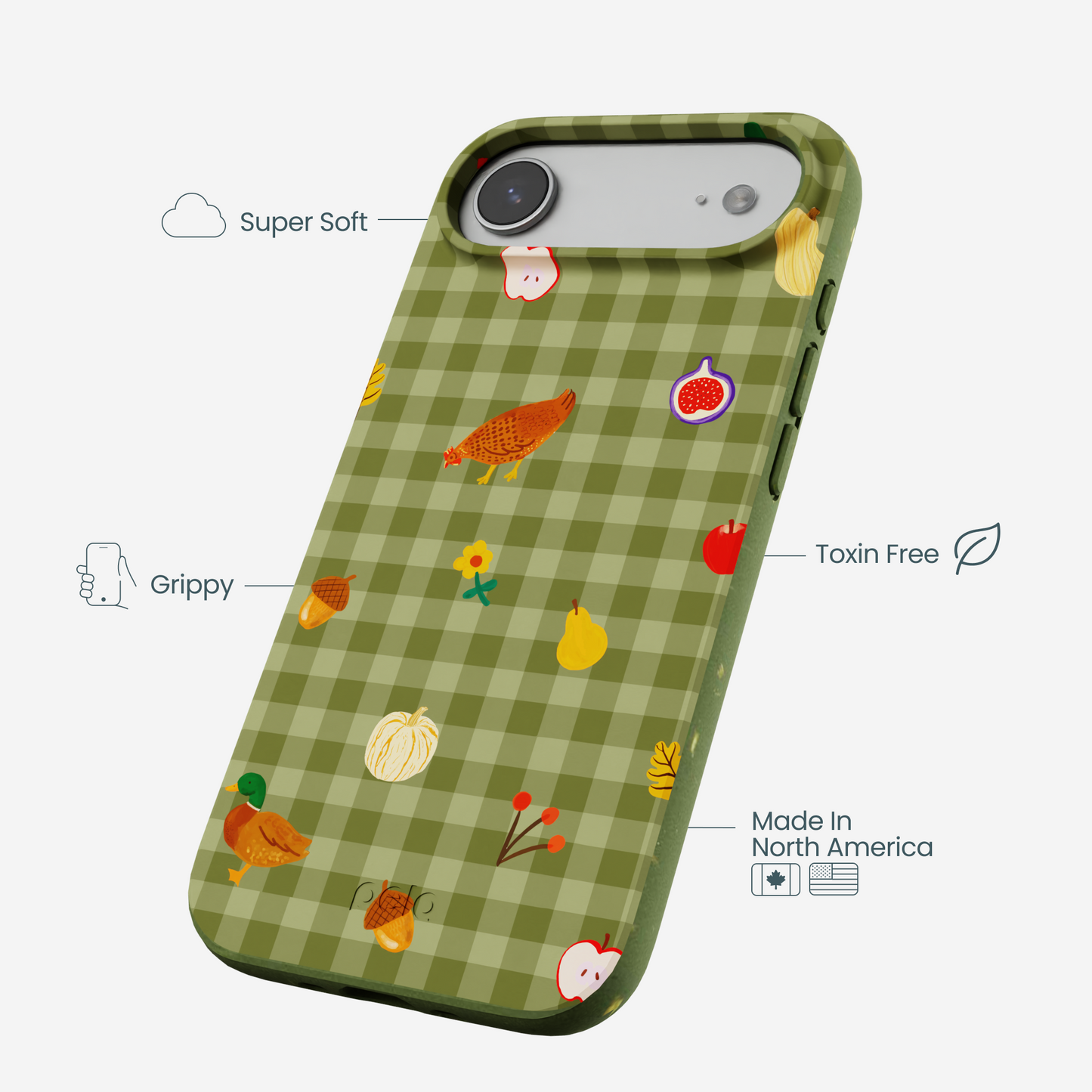 Forest Floor Harvest Folk iPhone Air Case