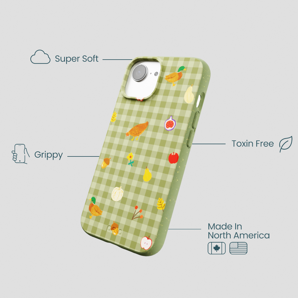 Forest Floor Harvest Folk iPhone 16e/17e Case
