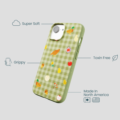 Forest Floor Harvest Folk iPhone 16e/17e Case