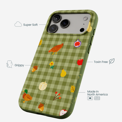 Forest Floor Harvest Folk iPhone 17 Pro Max Case