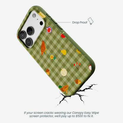 Forest Floor Harvest Folk iPhone 17 Pro Case