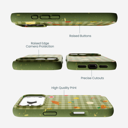 Forest Floor Harvest Folk iPhone 17 Pro Case