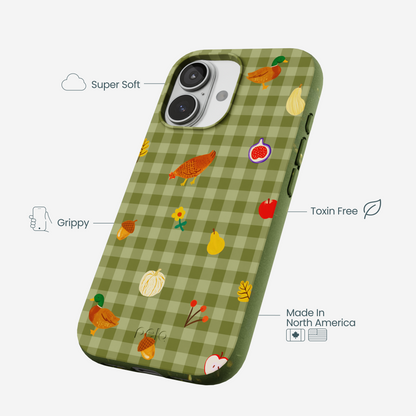 Forest Floor Harvest Folk iPhone 17 Case