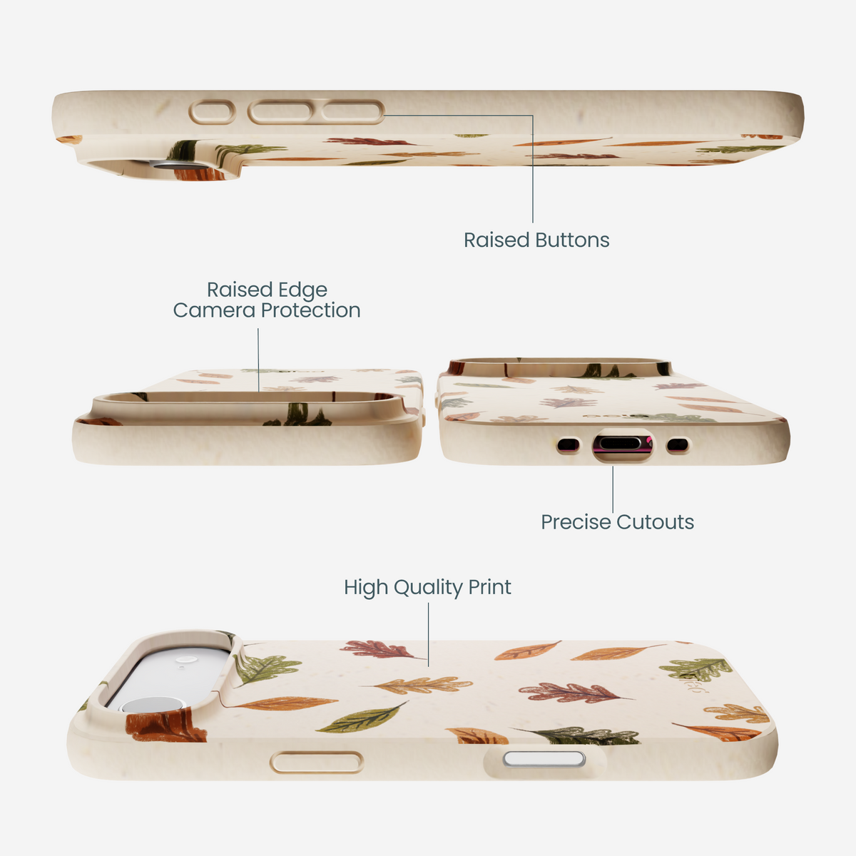 Seashell Harvest Hues iPhone Air Case