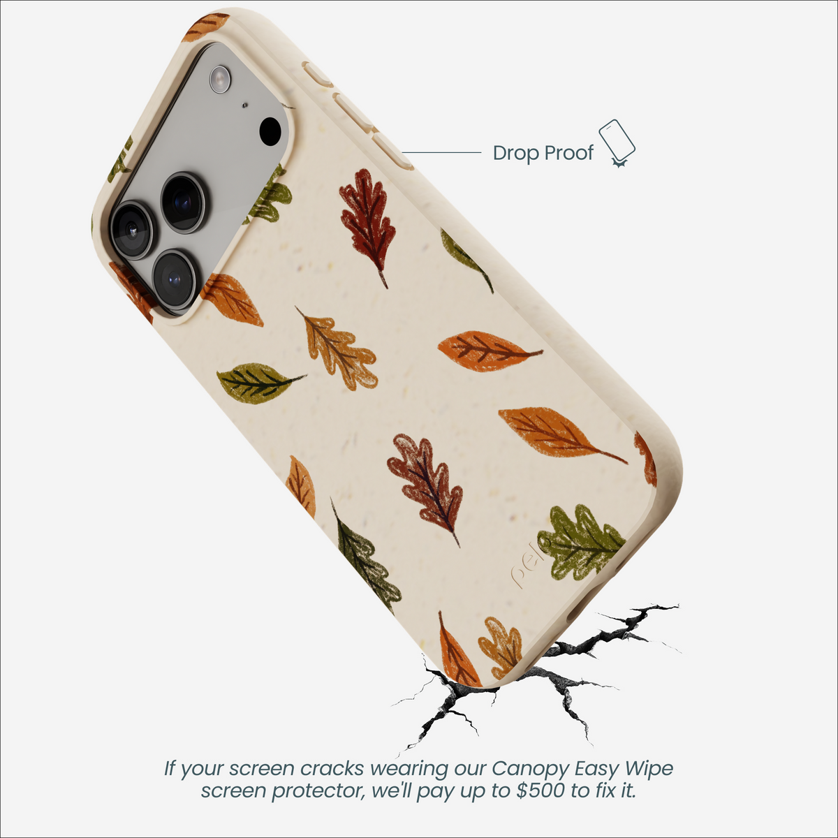 Seashell Harvest Hues iPhone 17 Pro Max Case
