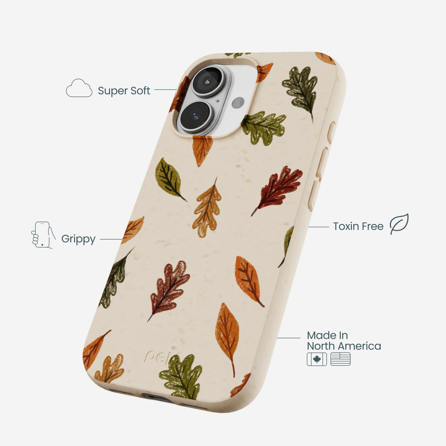 Seashell Harvest Hues iPhone 17 Case