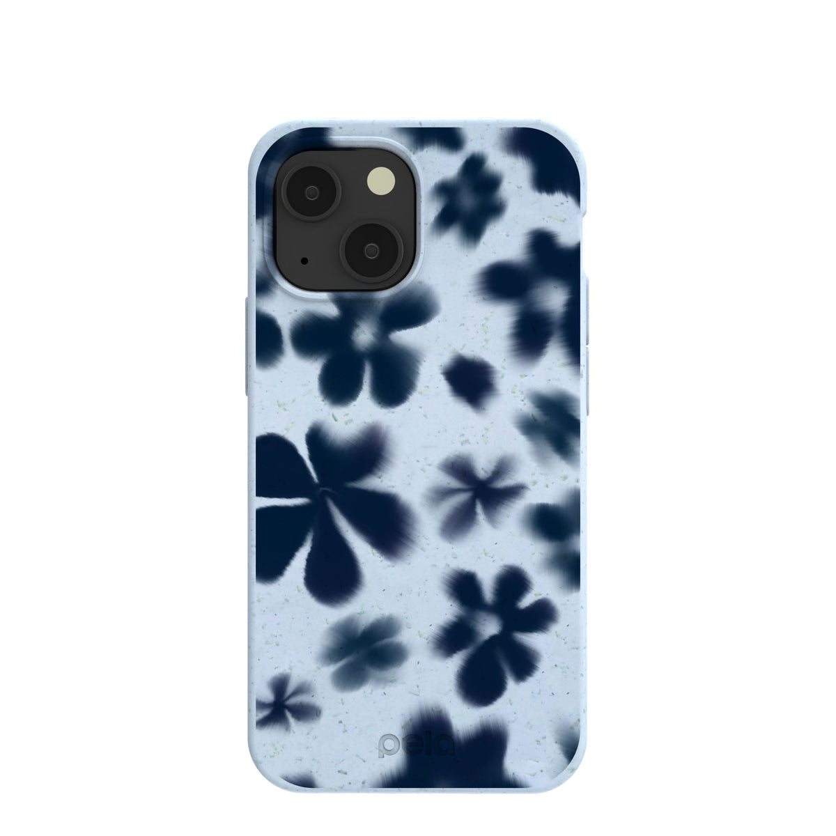 Powder Blue Hazy Daisies iPhone 13 Mini Case