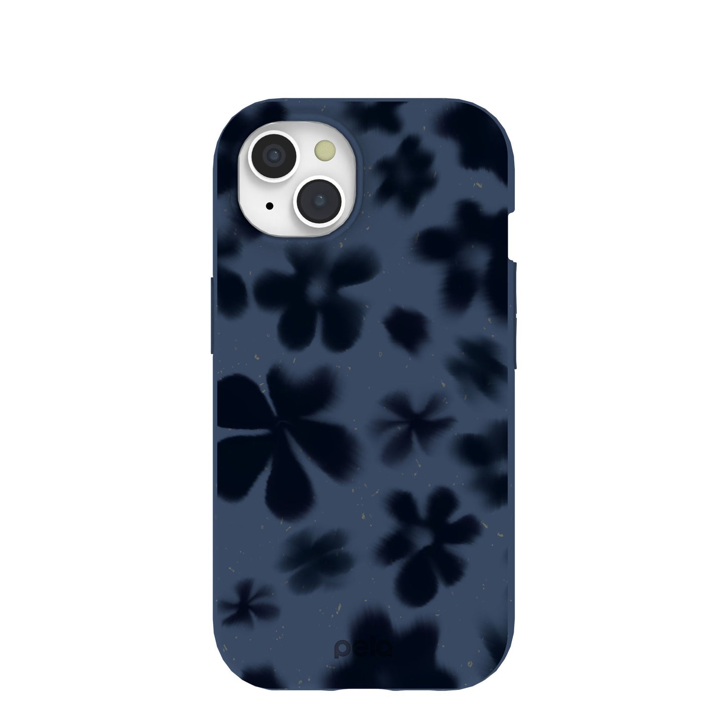 Navy Blue Hazy Daisies iPhone 15 Case