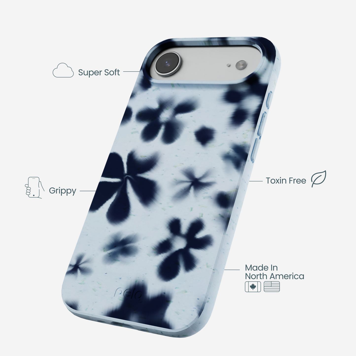 Powder Blue Hazy Daisies iPhone Air Case
